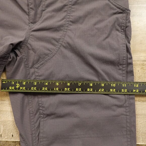 Duluth Trading Heirloom Gardening Pants Women’s 6 Gray Cargo Utility - Picture 9 of 13
